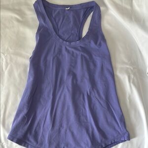 Lululemon Athletica Purple Tank Top Racerback Style